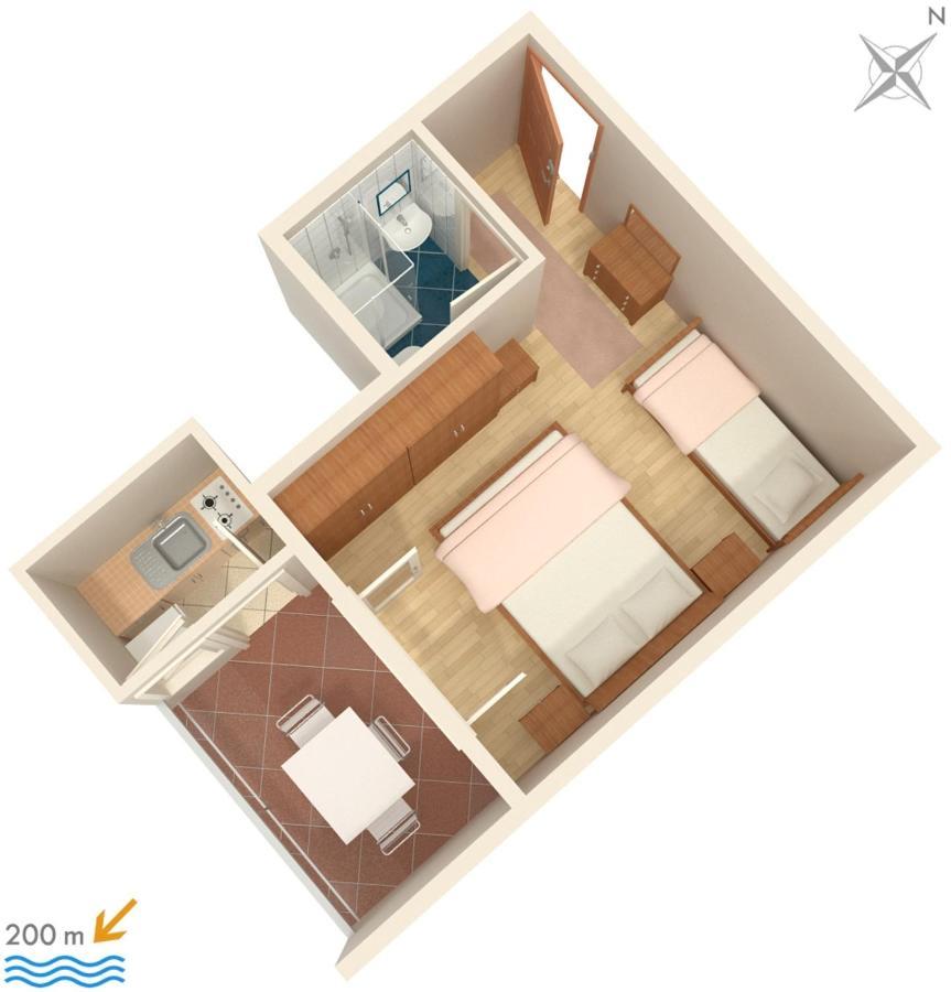 Apartments With A Parking Space Omis - 2745 Exterior foto